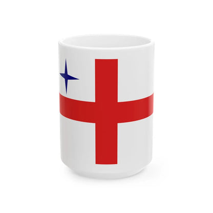 Sakartvelos drosha - varskvlavi (Georgia) White Coffee Mug 15oz - Go Mug Yourself