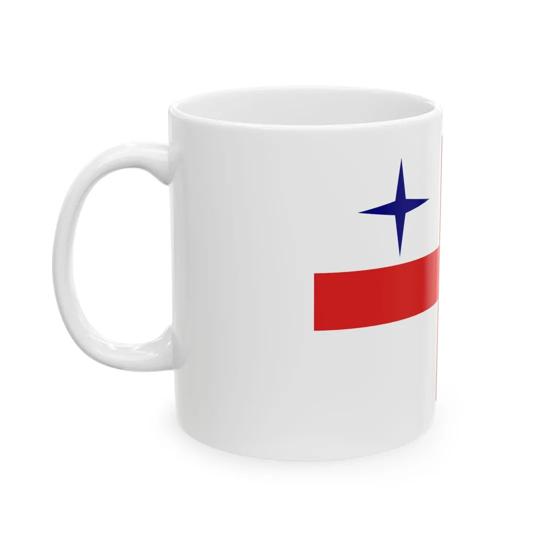 Sakartvelos drosha - varskvlavi (Georgia) White Coffee Mug - Go Mug Yourself
