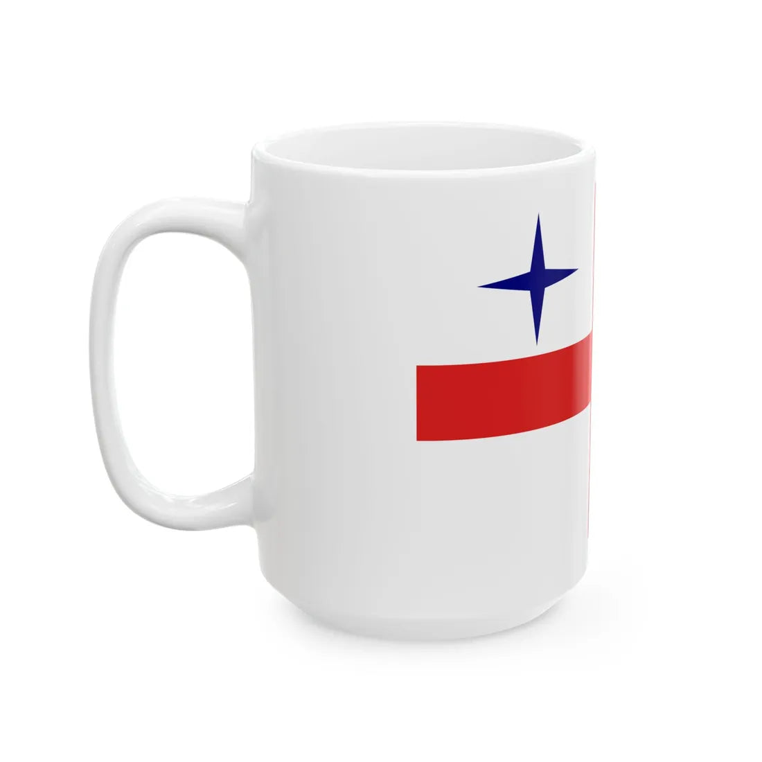 Sakartvelos drosha - varskvlavi (Georgia) White Coffee Mug - Go Mug Yourself