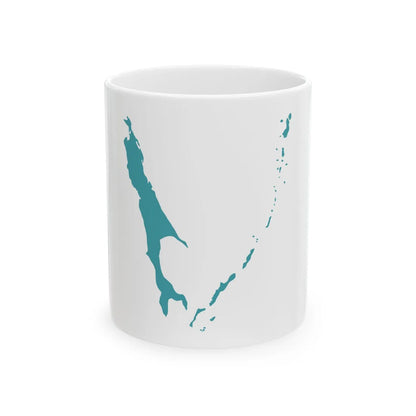 Sakhalin-obl-geo-stub (Russia) White Coffee Mug 11oz - Go Mug Yourself