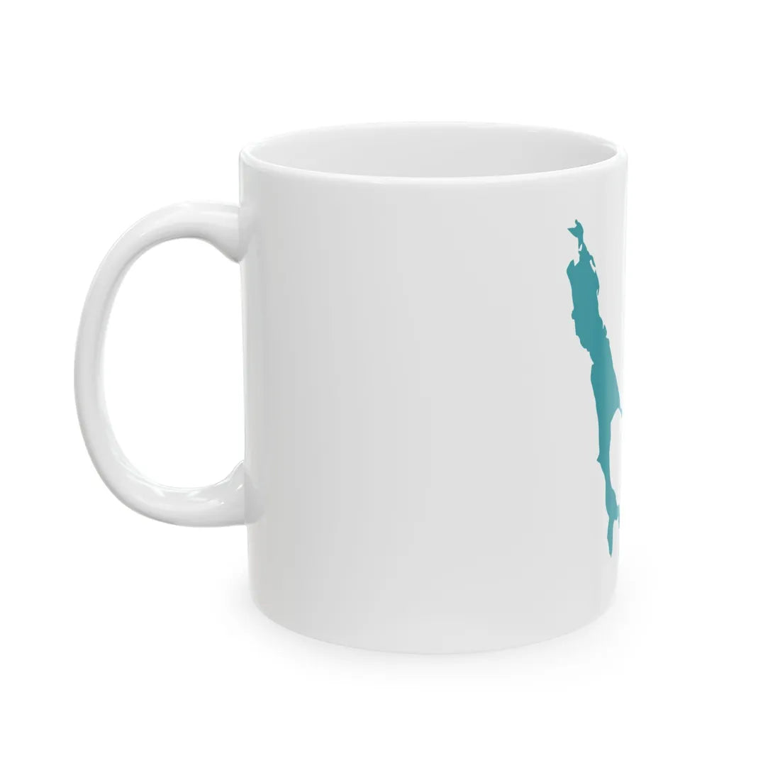 Sakhalin-obl-geo-stub (Russia) White Coffee Mug - Go Mug Yourself