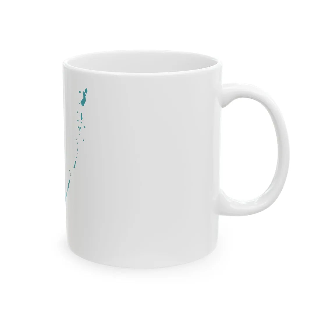 Sakhalin-obl-geo-stub (Russia) White Coffee Mug - Go Mug Yourself