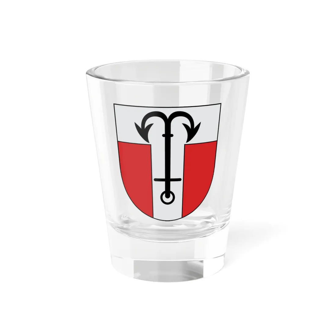 Salacgriva COA (Latvia) (Coat of Arms) Shot Glass 1.5oz 1.5oz - Go Mug Yourself