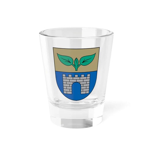 Salaspils COA (Latvia) (Coat of Arms) Shot Glass 1.5oz 1.5oz - Go Mug Yourself