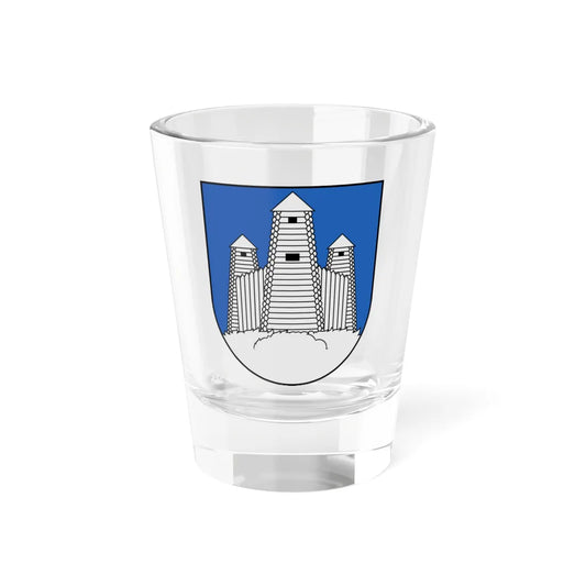 Saldus COA (Latvia) (Coat of Arms) Shot Glass 1.5oz 1.5oz - Go Mug Yourself