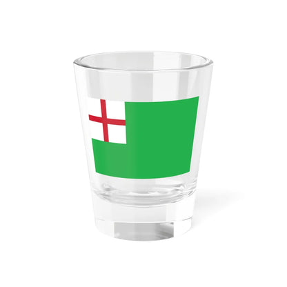 Salem Green Ensign (United States) Shot Glass 1.5oz 1.5oz - Go Mug Yourself