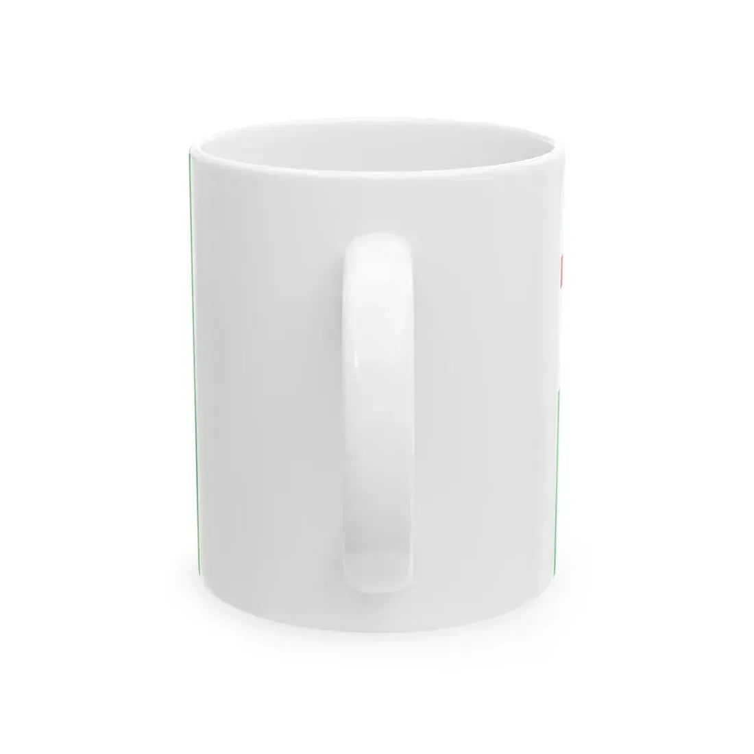 Salem Green Ensign (United States) White Coffee Mug - Go Mug Yourself