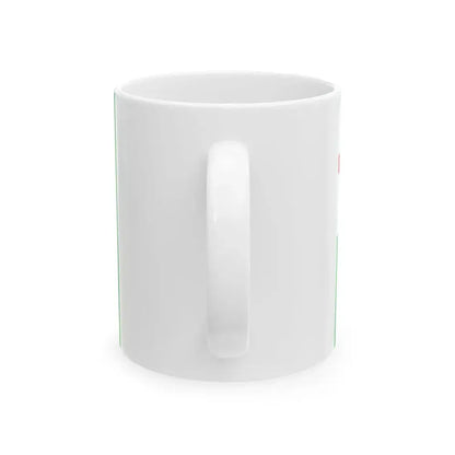 Salem Green Ensign (United States) White Coffee Mug - Go Mug Yourself