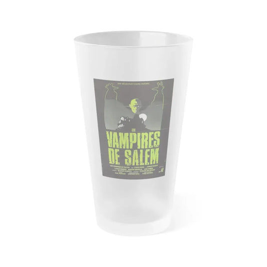 SALEM'S LOT (FRENCH) 1979 Movie Poster - Frosted Pint Glass 16oz 16oz Frosted - Go Mug Yourself