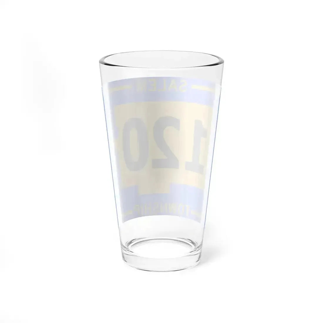Salem Township Route 120 Tuscarawas County Ohio (Ohio) (Road Sign) Pint Glass 16oz - Go Mug Yourself