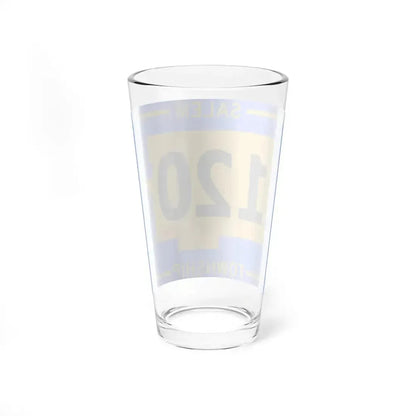 Salem Township Route 120 Tuscarawas County Ohio (Ohio) (Road Sign) Pint Glass 16oz - Go Mug Yourself
