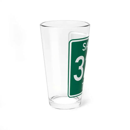 Salem Township Route 327 Washington County Ohio (Ohio) (Road Sign) Pint Glass 16oz - Go Mug Yourself