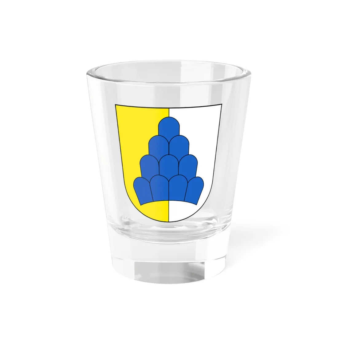 Salenstein-blazon (Switzerland) (Coat of Arms) Shot Glass 1.5oz 1.5oz - Go Mug Yourself