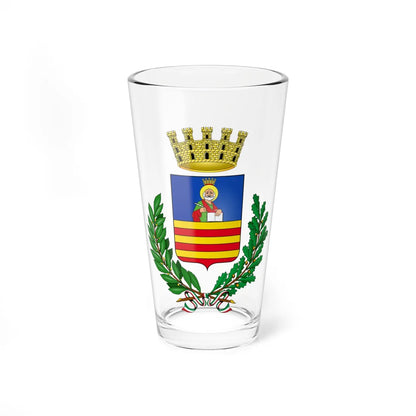 Salerno-Stemma (Italy) (Coat of Arms) Pint Glass 16oz 16oz - Go Mug Yourself