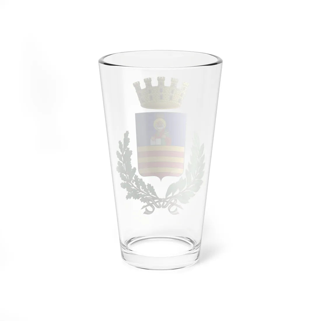 Salerno-Stemma (Italy) (Coat of Arms) Pint Glass 16oz - Go Mug Yourself