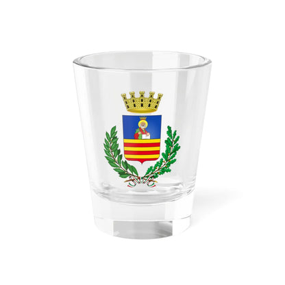 Salerno-Stemma (Italy) (Coat of Arms) Shot Glass 1.5oz 1.5oz - Go Mug Yourself