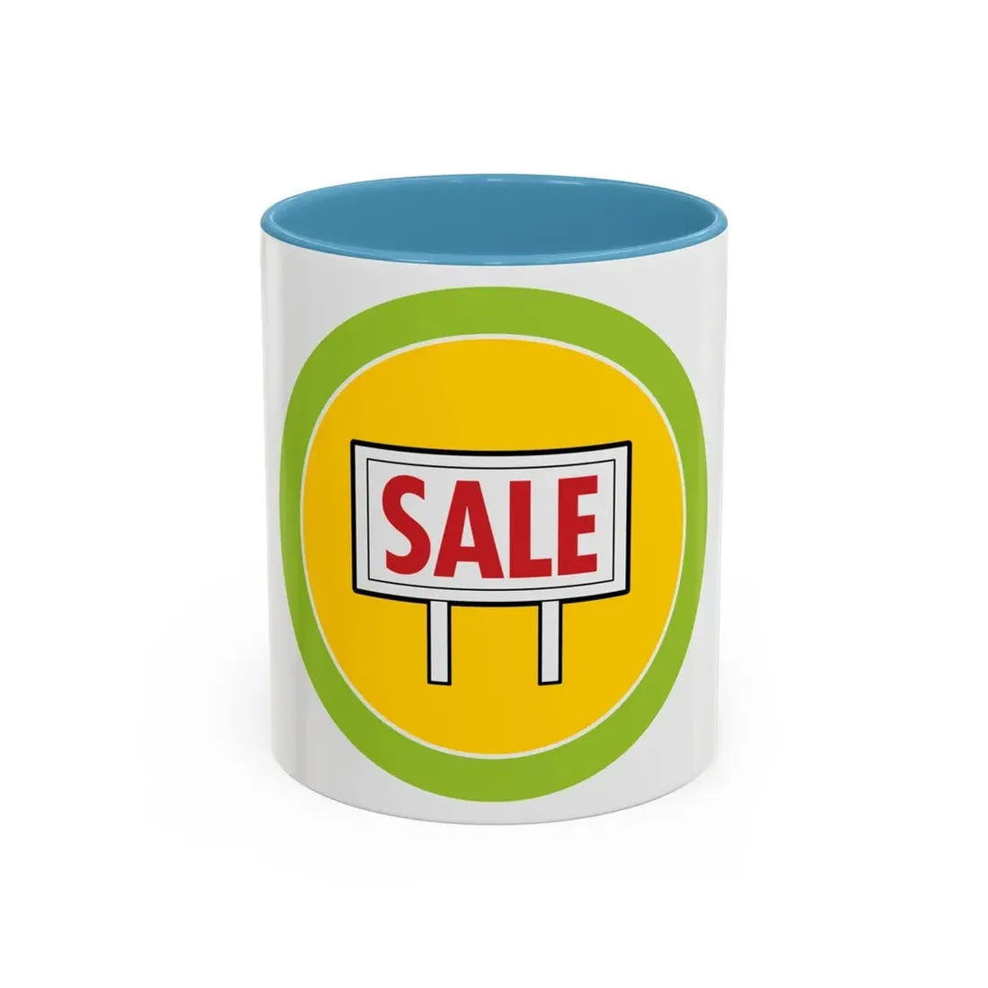 Salesmanship (Boy Scout Merit Badge) Accent Coffee Mug 11oz Light Blue - Go Mug Yourself