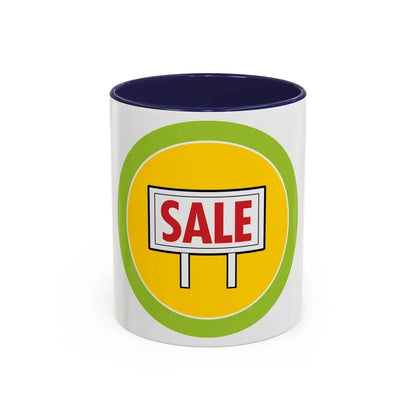 Salesmanship (Boy Scout Merit Badge) Accent Coffee Mug 11oz Navy - Go Mug Yourself