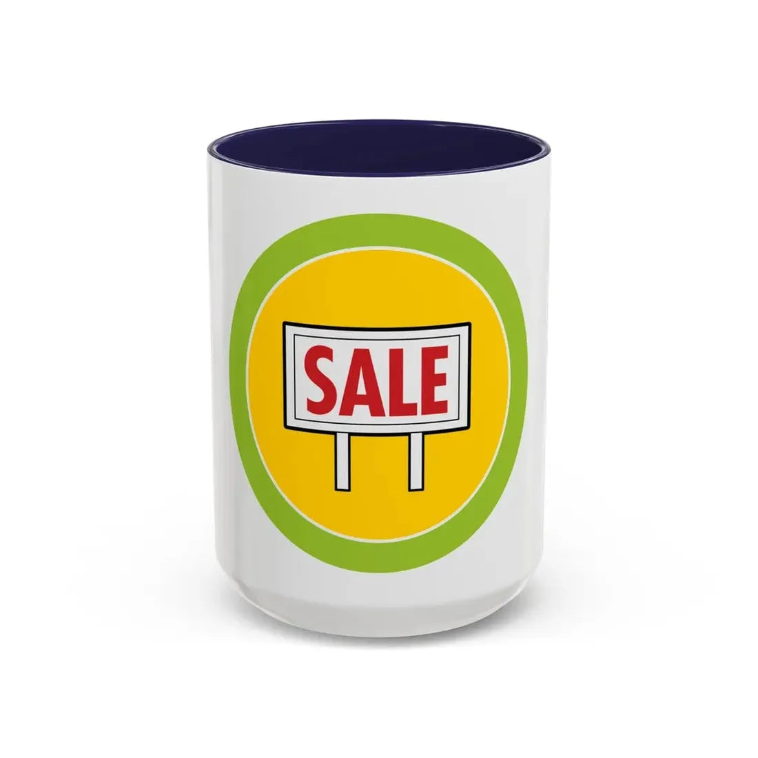 Salesmanship (Boy Scout Merit Badge) Accent Coffee Mug 15oz Navy - Go Mug Yourself