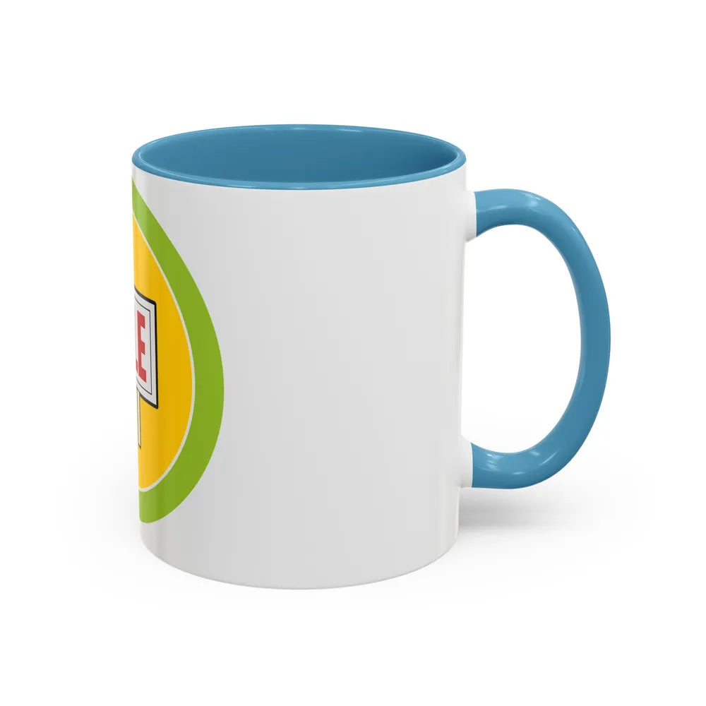 Salesmanship (Boy Scout Merit Badge) Accent Coffee Mug-Go Mug Yourself