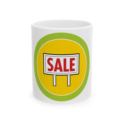Salesmanship (Boy Scout Merit Badge) White Coffee Mug 11oz - Go Mug Yourself
