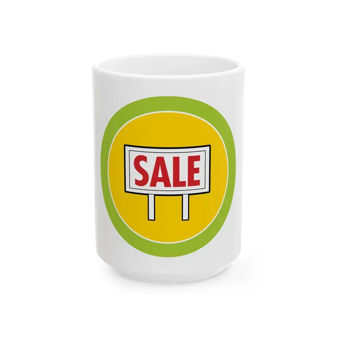 Salesmanship (Boy Scout Merit Badge) White Coffee Mug 15oz - Go Mug Yourself