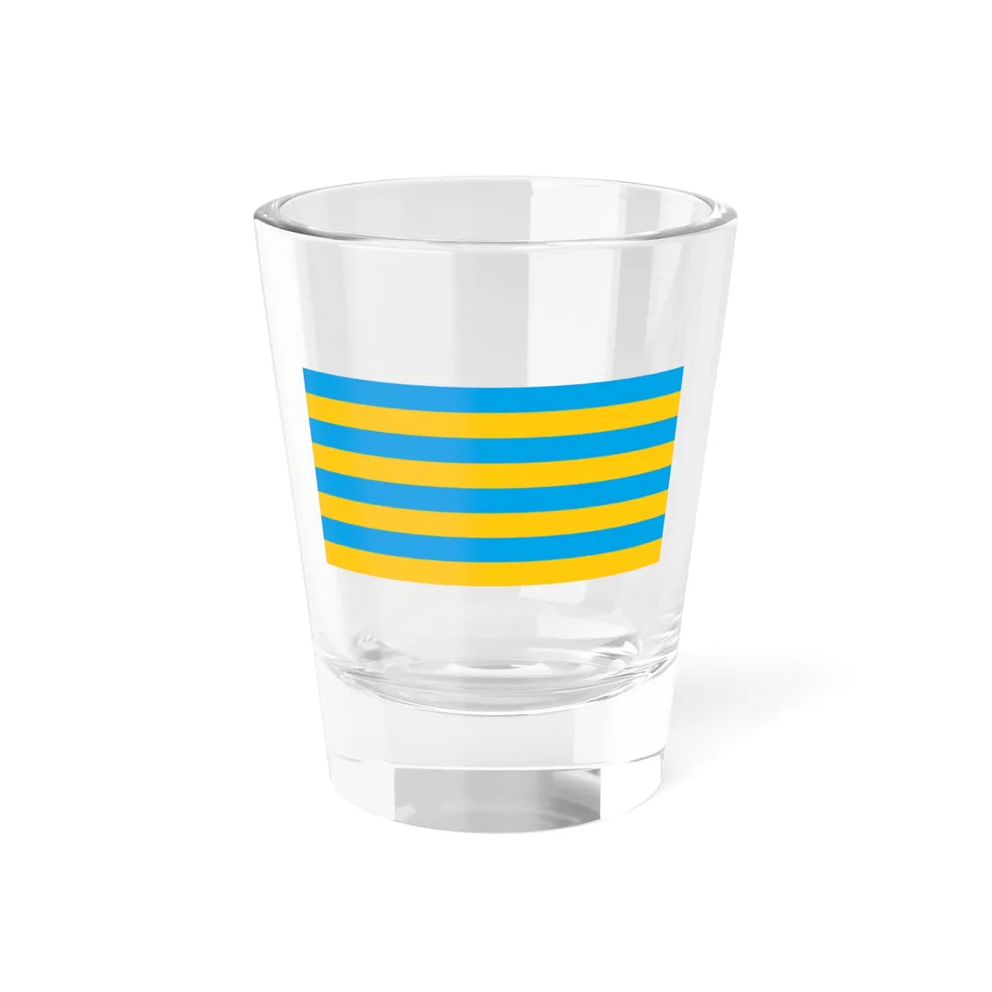 Salisbury Flag (England) Shot Glass 1.5oz 1.5oz - Go Mug Yourself