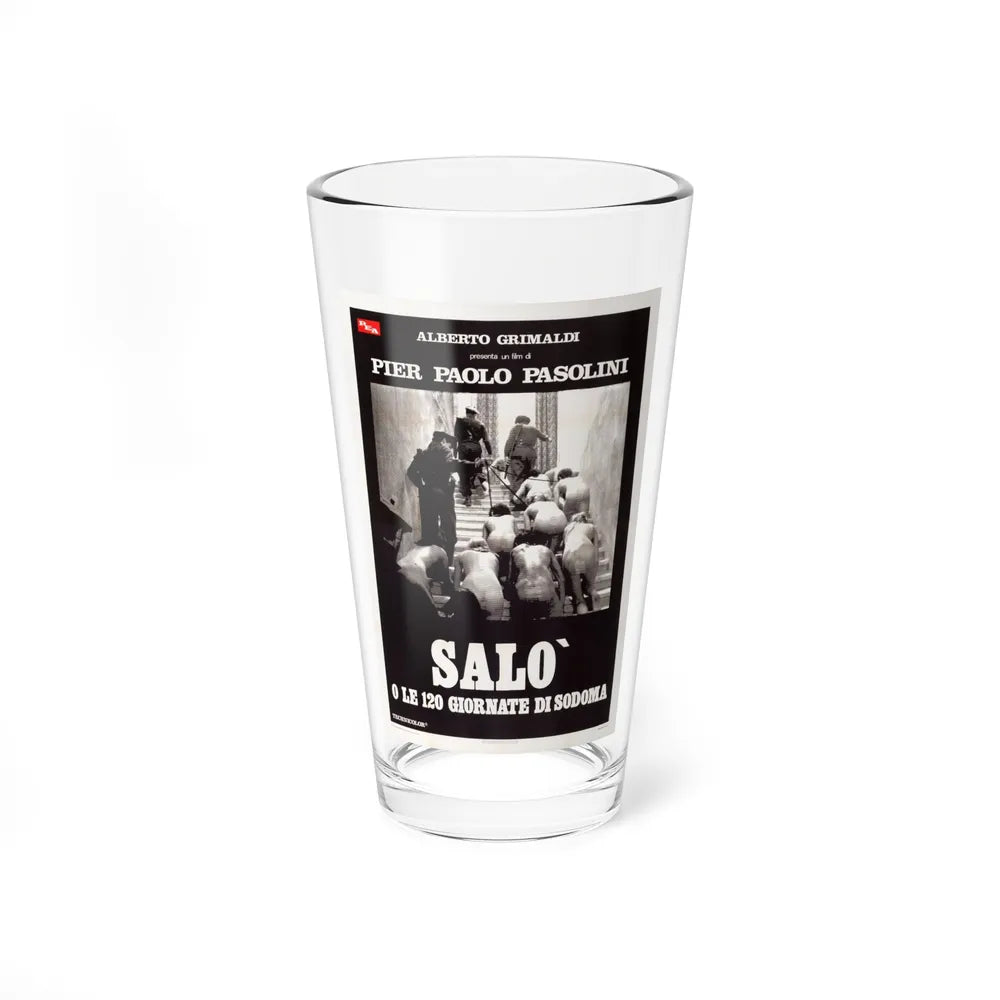 SALO 1975 Movie Poster - Pint Glass 16oz-16oz-Go Mug Yourself