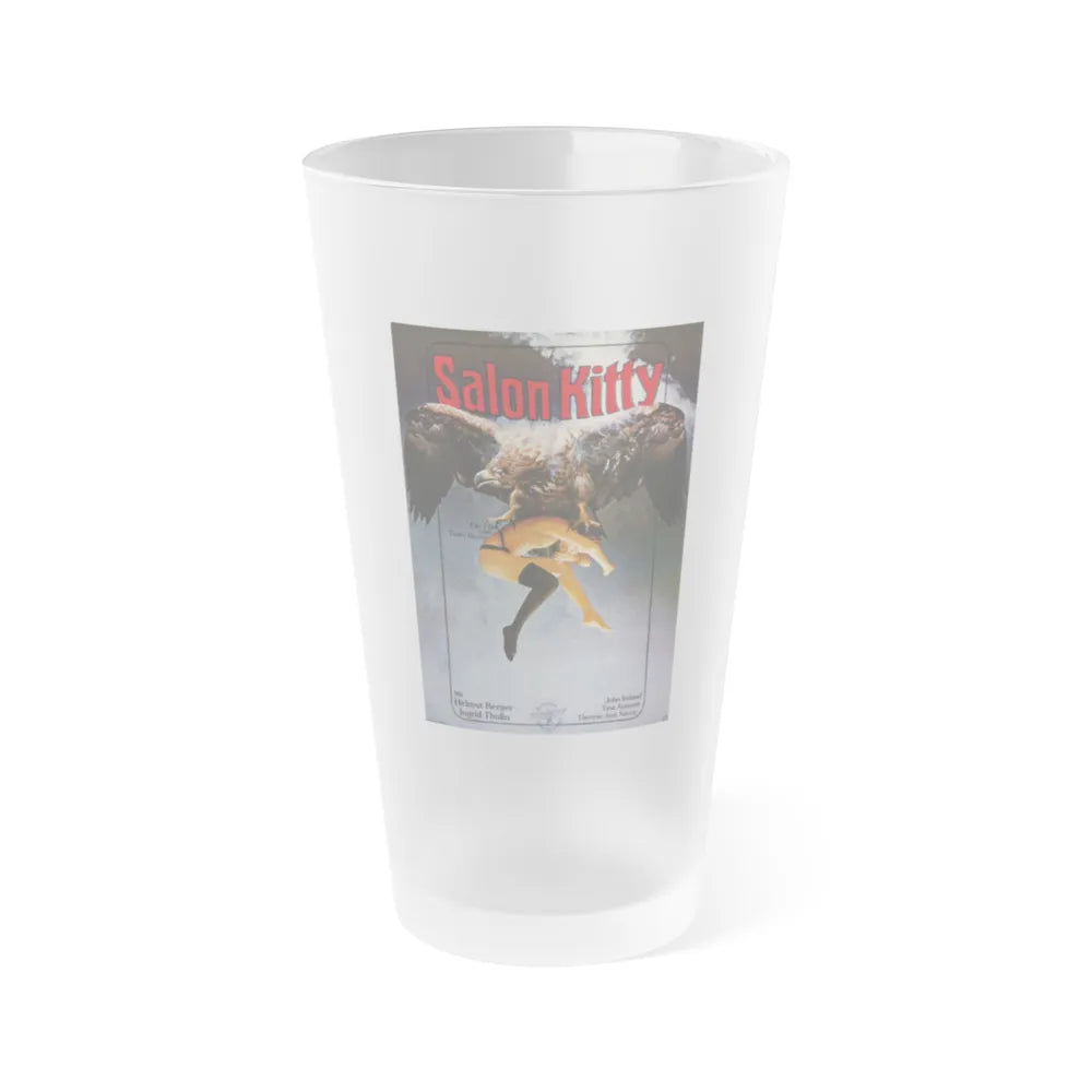 SALON KITTY (2) 1976 Movie Poster - Frosted Pint Glass 16oz-16oz-Frosted-Go Mug Yourself