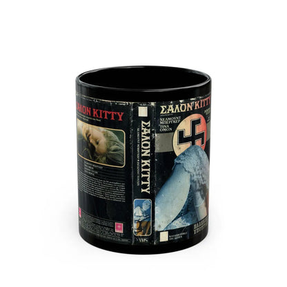 SALON KITTY VERSION2 (VHS COVER) - Black Coffee Mug-11oz-Go Mug Yourself