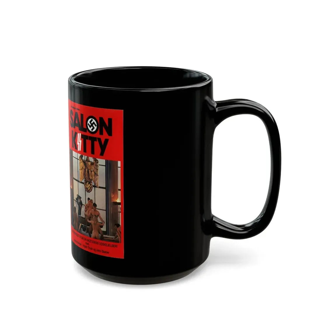 SALON KITTY (VHS COVER) - Black Coffee Mug - Go Mug Yourself