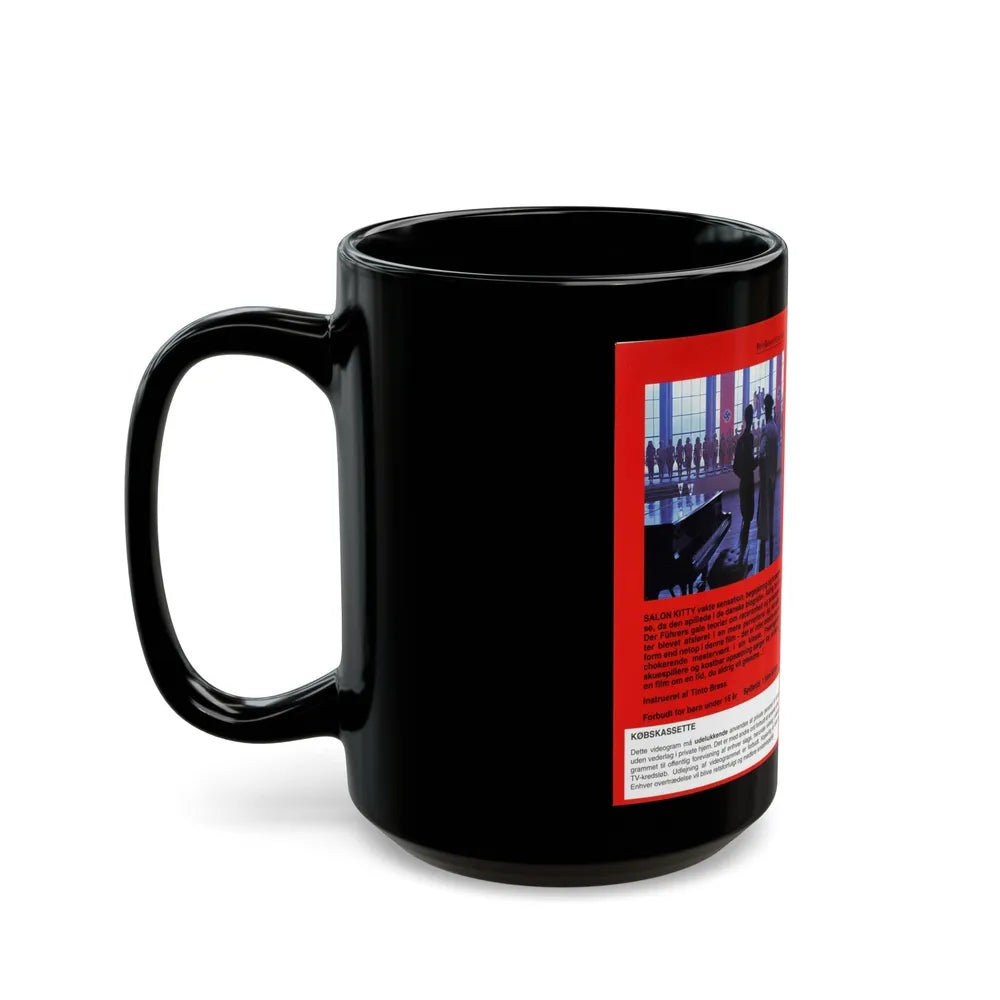 SALON KITTY (VHS COVER) - Black Coffee Mug-Go Mug Yourself