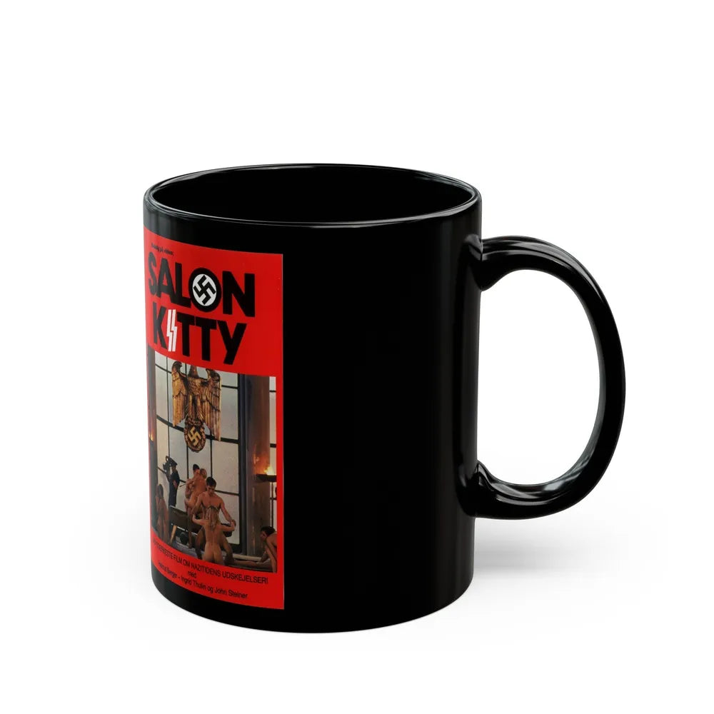 SALON KITTY (VHS COVER) - Black Coffee Mug-Go Mug Yourself