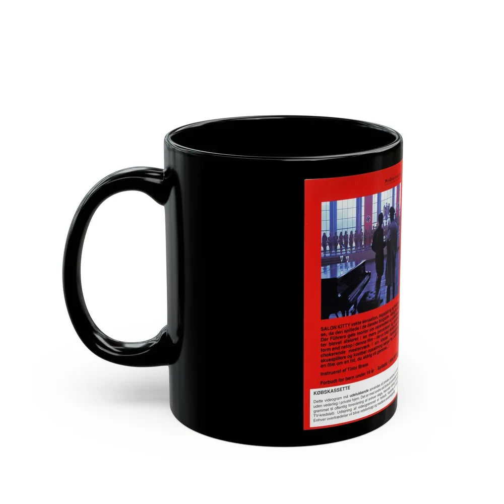 SALON KITTY (VHS COVER) - Black Coffee Mug-Go Mug Yourself