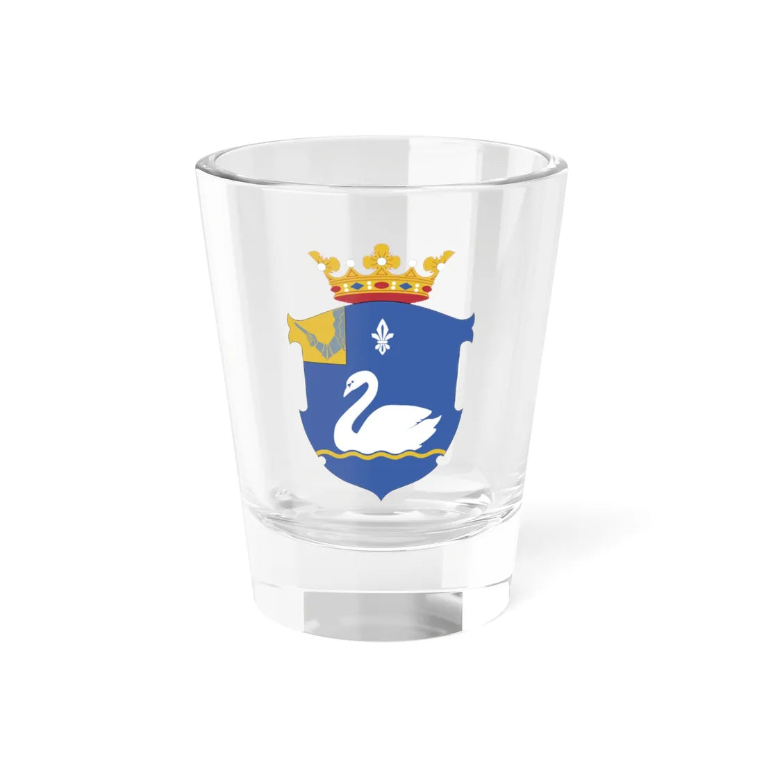 Salo.vaakuna (Finland) (Coat of Arms) Shot Glass 1.5oz 1.5oz - Go Mug Yourself