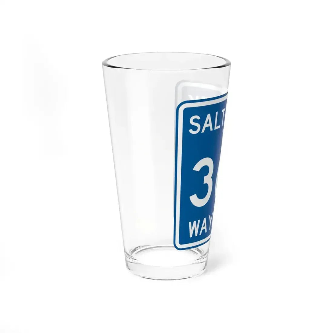 Salt Creek Township Route 363 Wayne County Ohio (Ohio) (Road Sign) Pint Glass 16oz - Go Mug Yourself