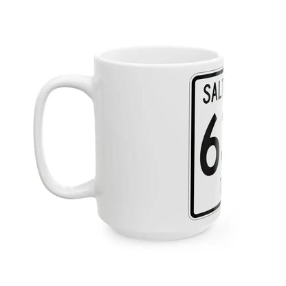 Salt Creek Township Route 634 Holmes County Ohio (Ohio) (Road Sign) White Coffee Mug - Go Mug Yourself