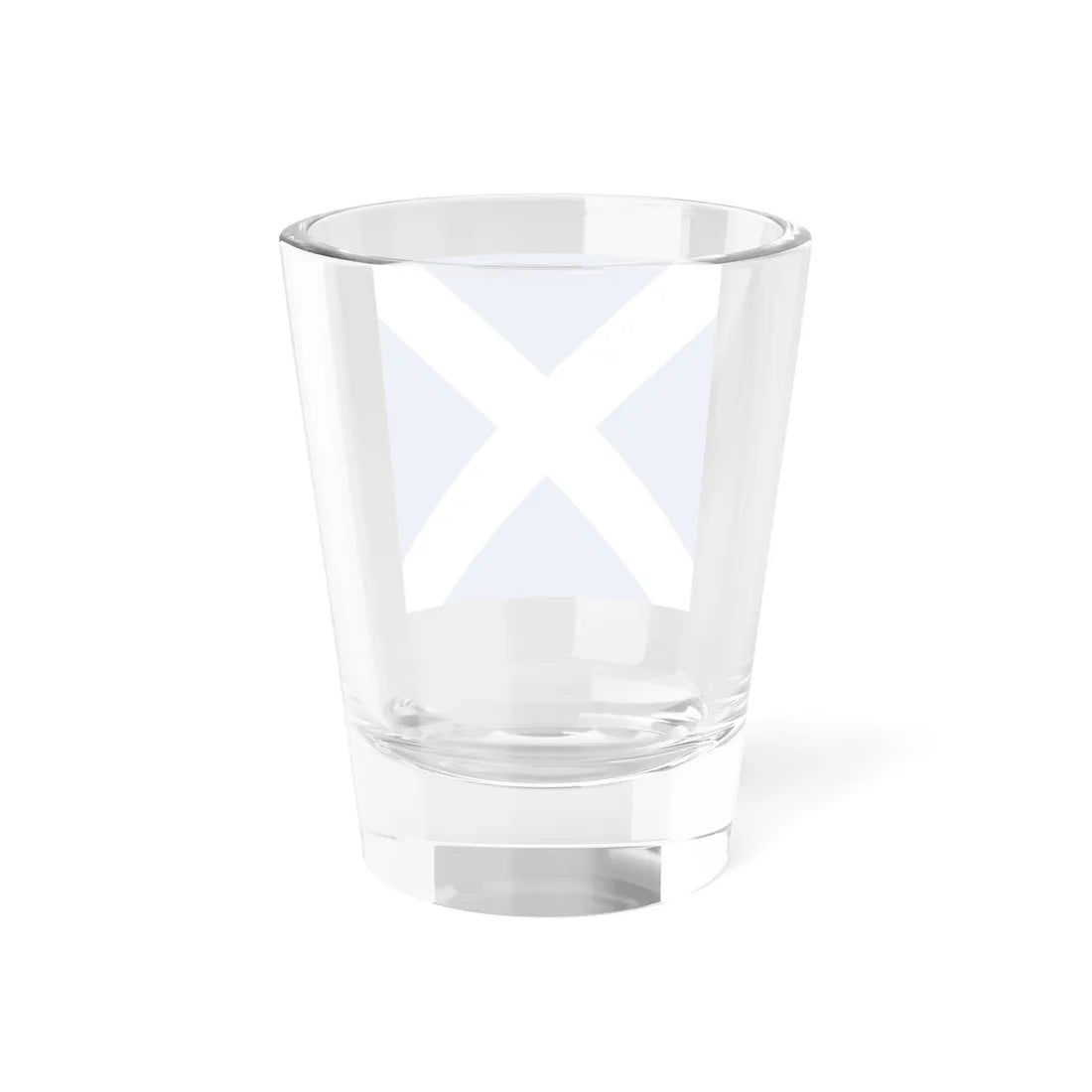 Saltire (Scotland) Shot Glass 1.5oz - Go Mug Yourself