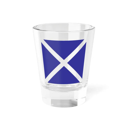 Saltire transparent background (Scotland) Shot Glass 1.5oz 1.5oz - Go Mug Yourself