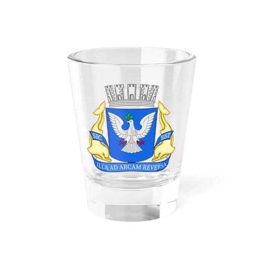 Salvador BA - Brasão de Armas (Brazil) (Coat of Arms) Shot Glass 1.5oz 1.5oz - Go Mug Yourself