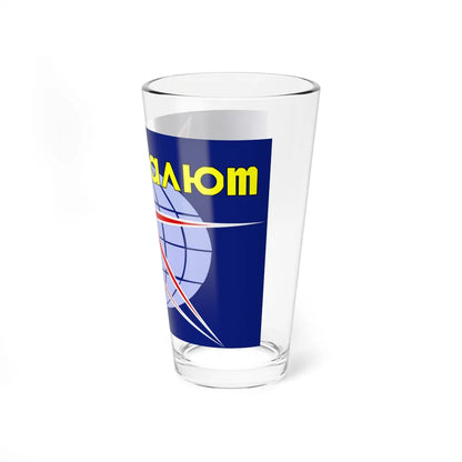 Salyut Program (Soyuz Space Programme) Pint Glass 16oz - Go Mug Yourself