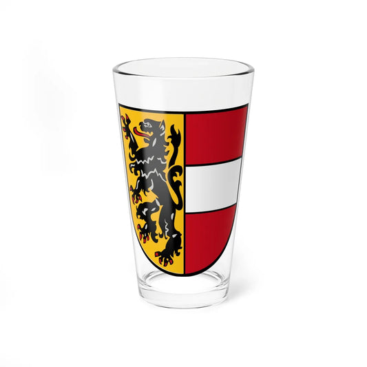 Salzburg Wappen shield (Austria) (Coat of Arms) Pint Glass 16oz 16oz - Go Mug Yourself