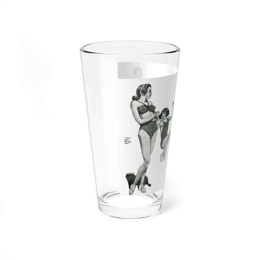 Sam and Ann, London Life magazine, June 1947 (Magazine Illustration) Pint Glass 16oz-Go Mug Yourself