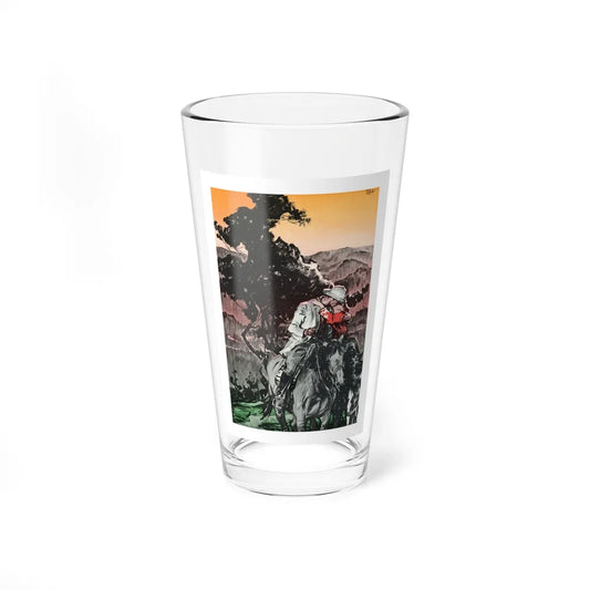 Sam Campbell - Gentleman by Edison Marshall (2), Good Housekeeping, 1935 (Magazine Illustration) Pint Glass 16oz 16oz - Go Mug Yourself