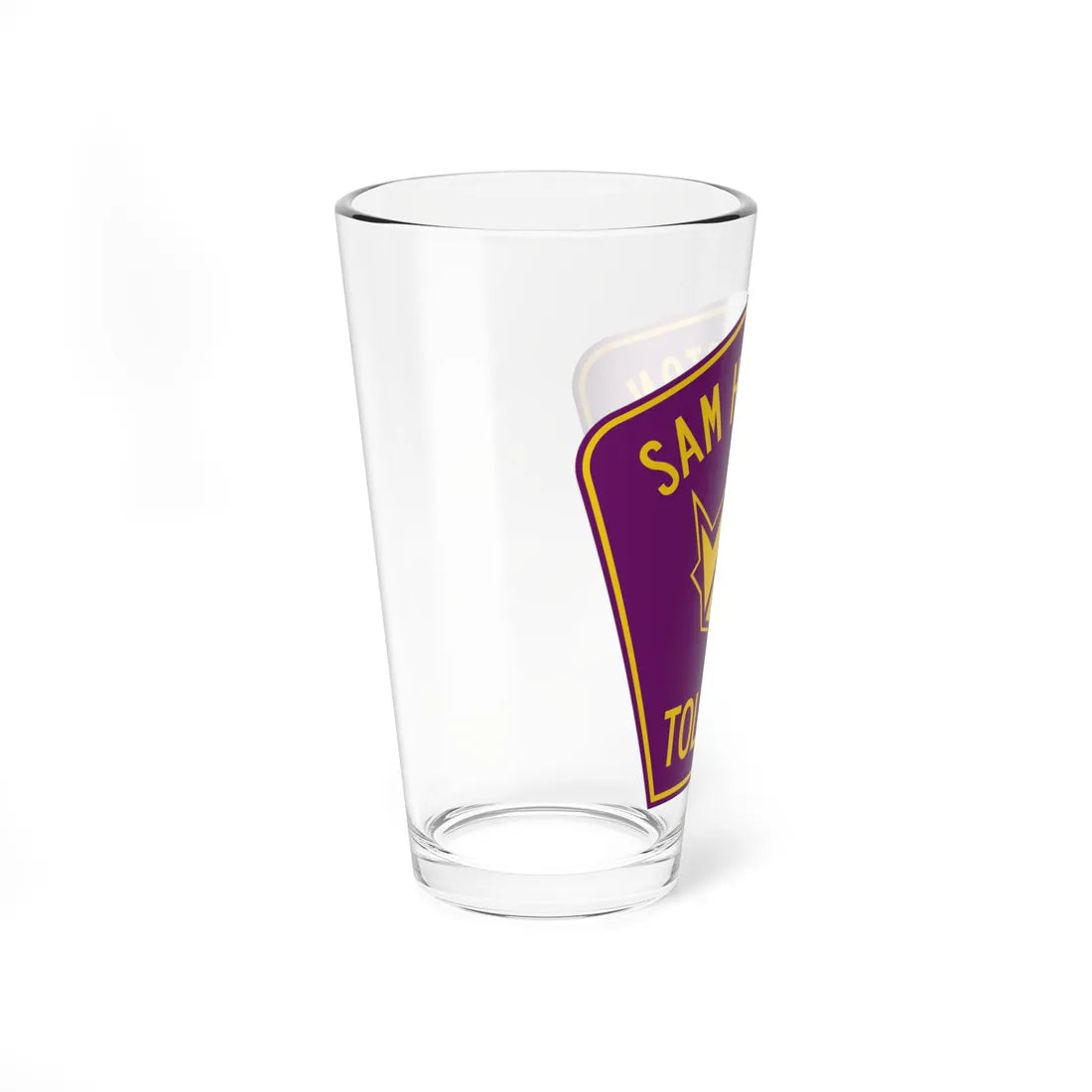Sam Houston Tollway (Texas) (Road Sign) Pint Glass 16oz - Go Mug Yourself
