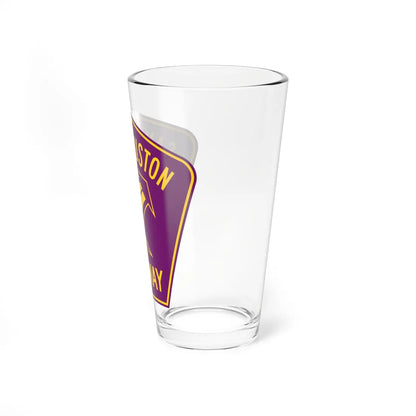 Sam Houston Tollway (Texas) (Road Sign) Pint Glass 16oz - Go Mug Yourself