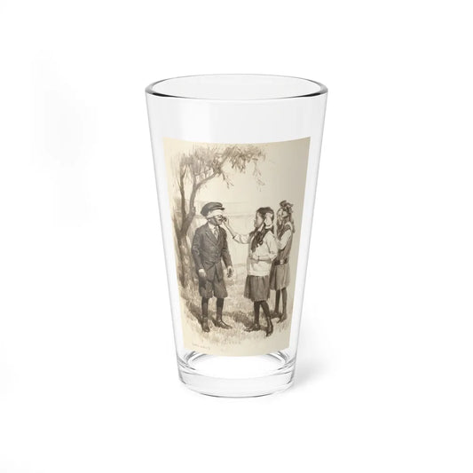 Sam's Beau, Cosmopolitan illustration, April 1917 (Magazine Illustration) Pint Glass 16oz 16oz - Go Mug Yourself