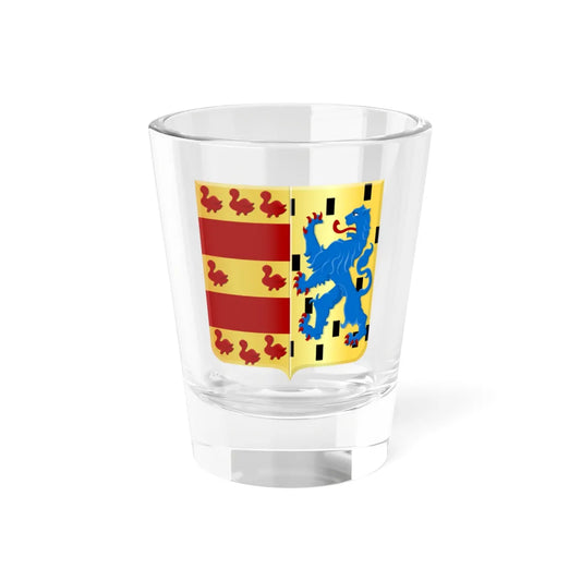Sambeek wapen 1992 (Netherlands) (Coat of Arms) Shot Glass 1.5oz 1.5oz - Go Mug Yourself