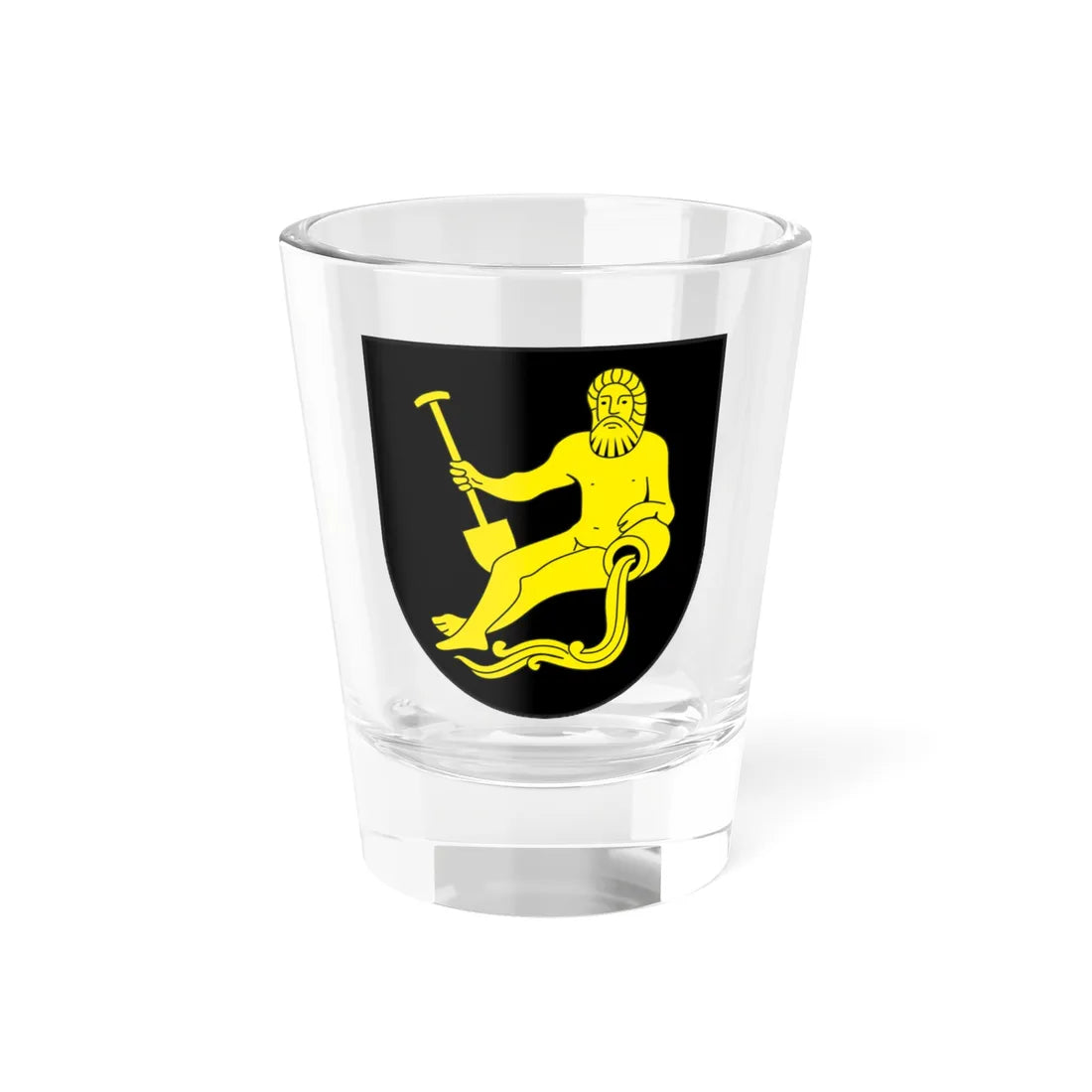 Samedan wappen (Switzerland) (Coat of Arms) Shot Glass 1.5oz 1.5oz - Go Mug Yourself