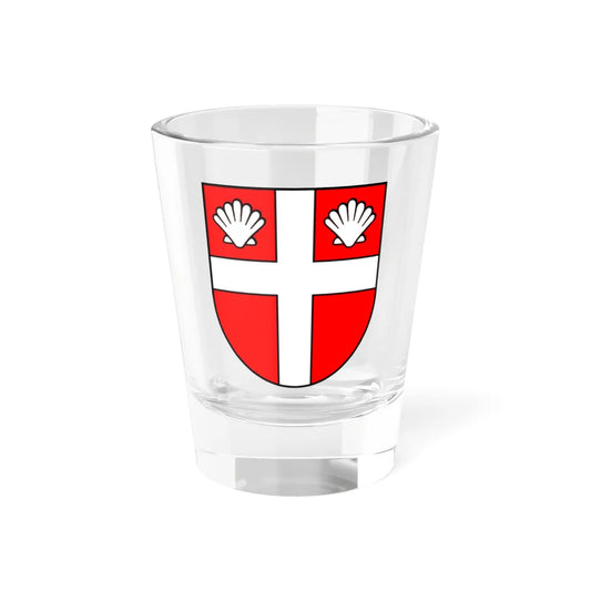Samnaun wappen (Switzerland) (Coat of Arms) Shot Glass 1.5oz 1.5oz - Go Mug Yourself